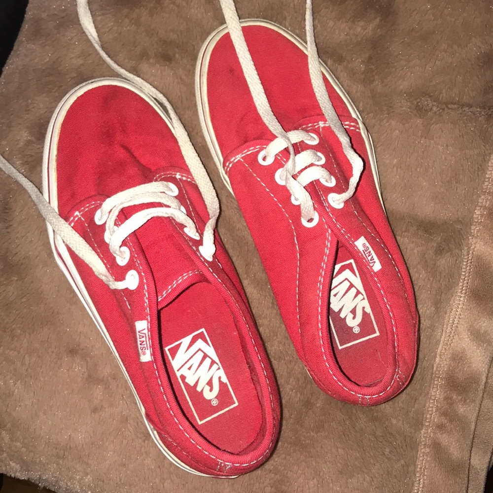 Red vans!